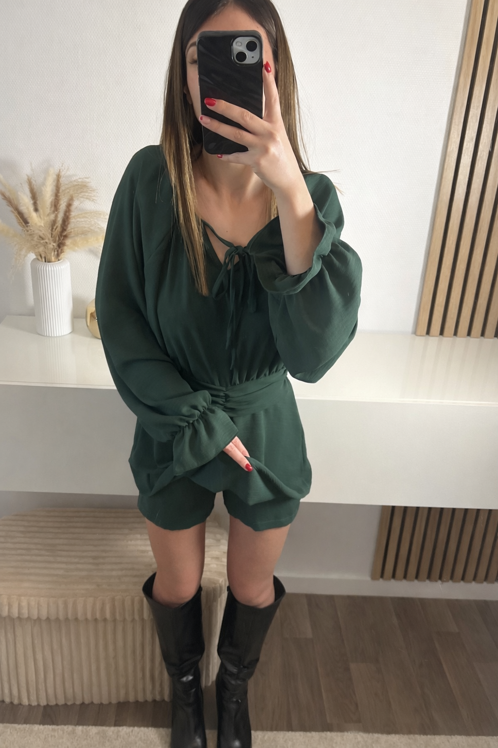 CombiShort verte foncé Alma