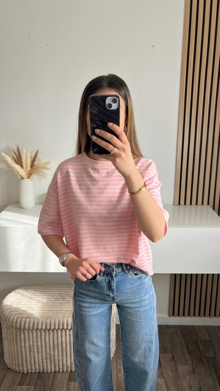 Tee Shirt à rayures Belle