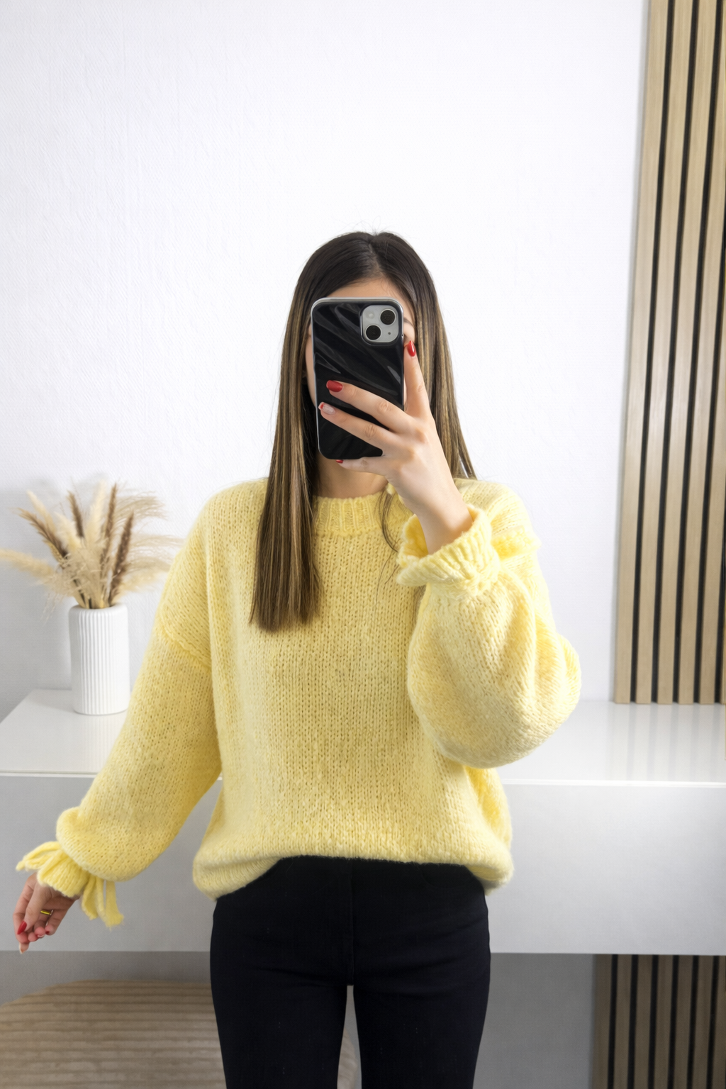 Pull jaune Gaby