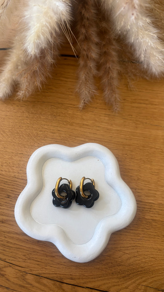 Boucles d’oreilles Fleur