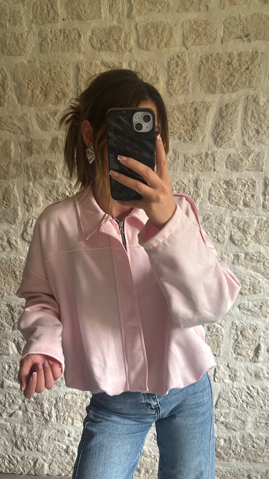 Veste Lana - Rose blush