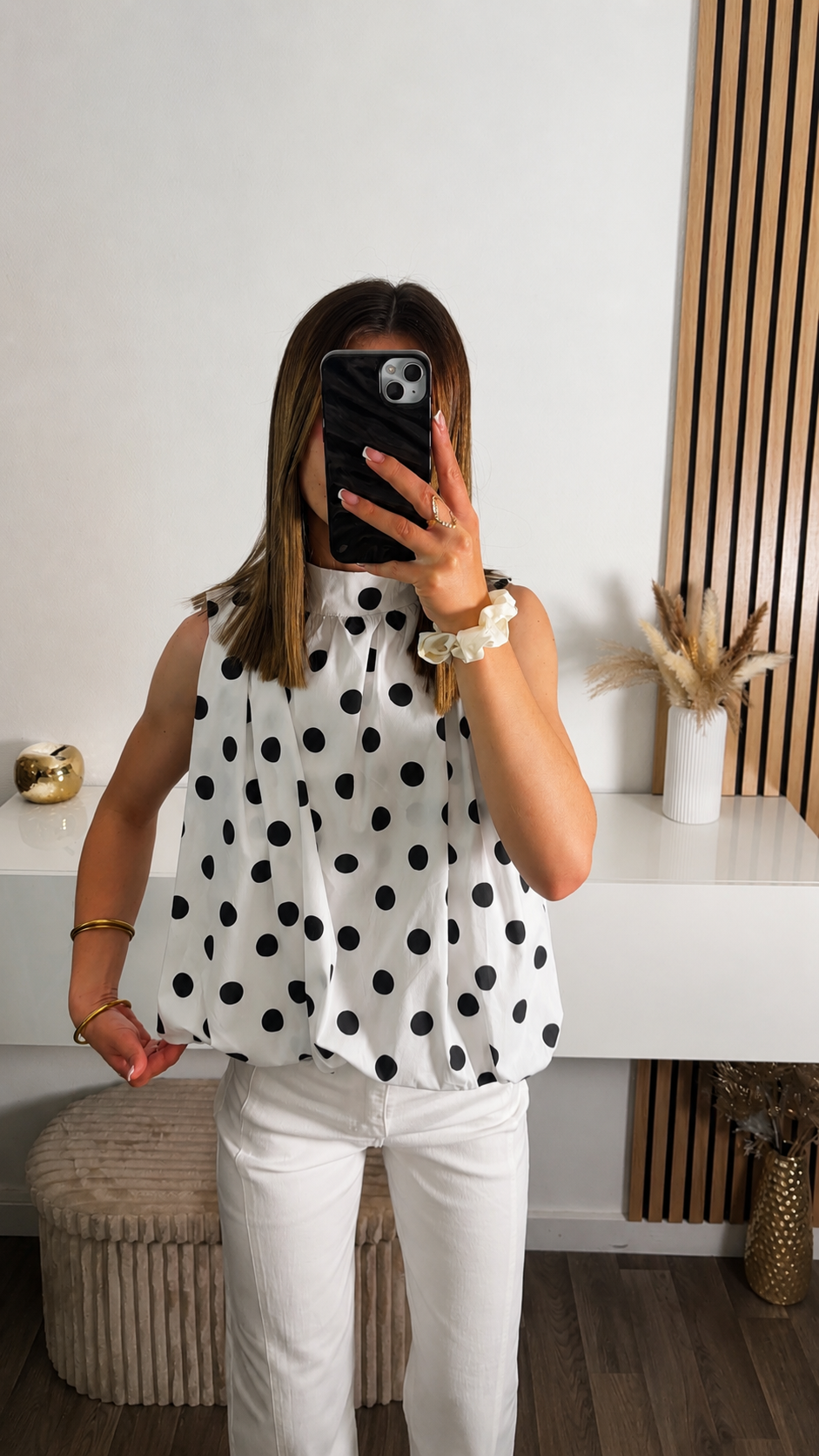 Top dos nu à pois Amira
