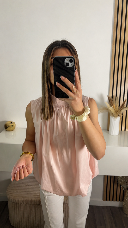 Top dos nu rose Amira
