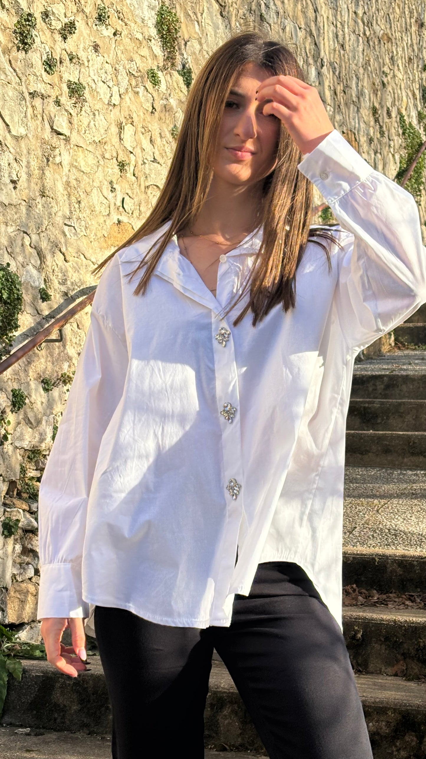 Chemise blanche uni