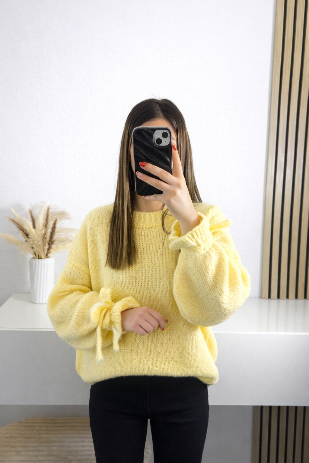 Pull jaune Gaby