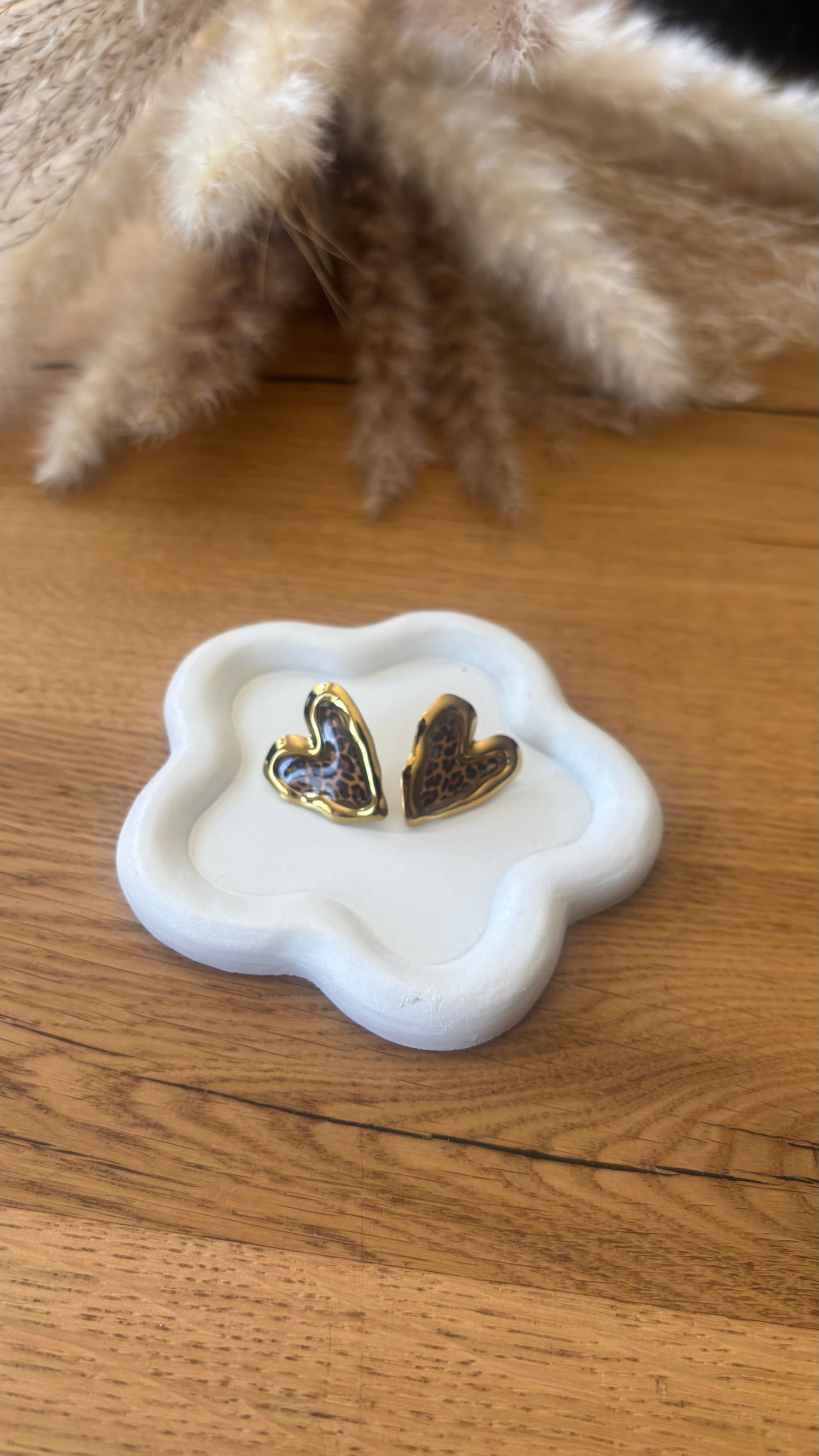 Boucles d’oreilles cœur