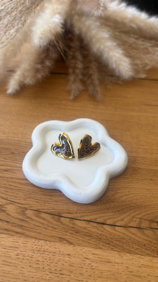 Boucles d’oreilles cœur