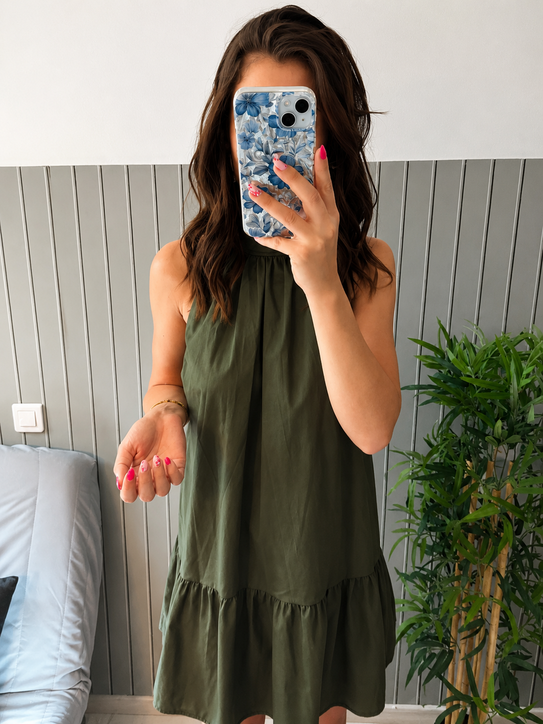Robe kaki - Eléna