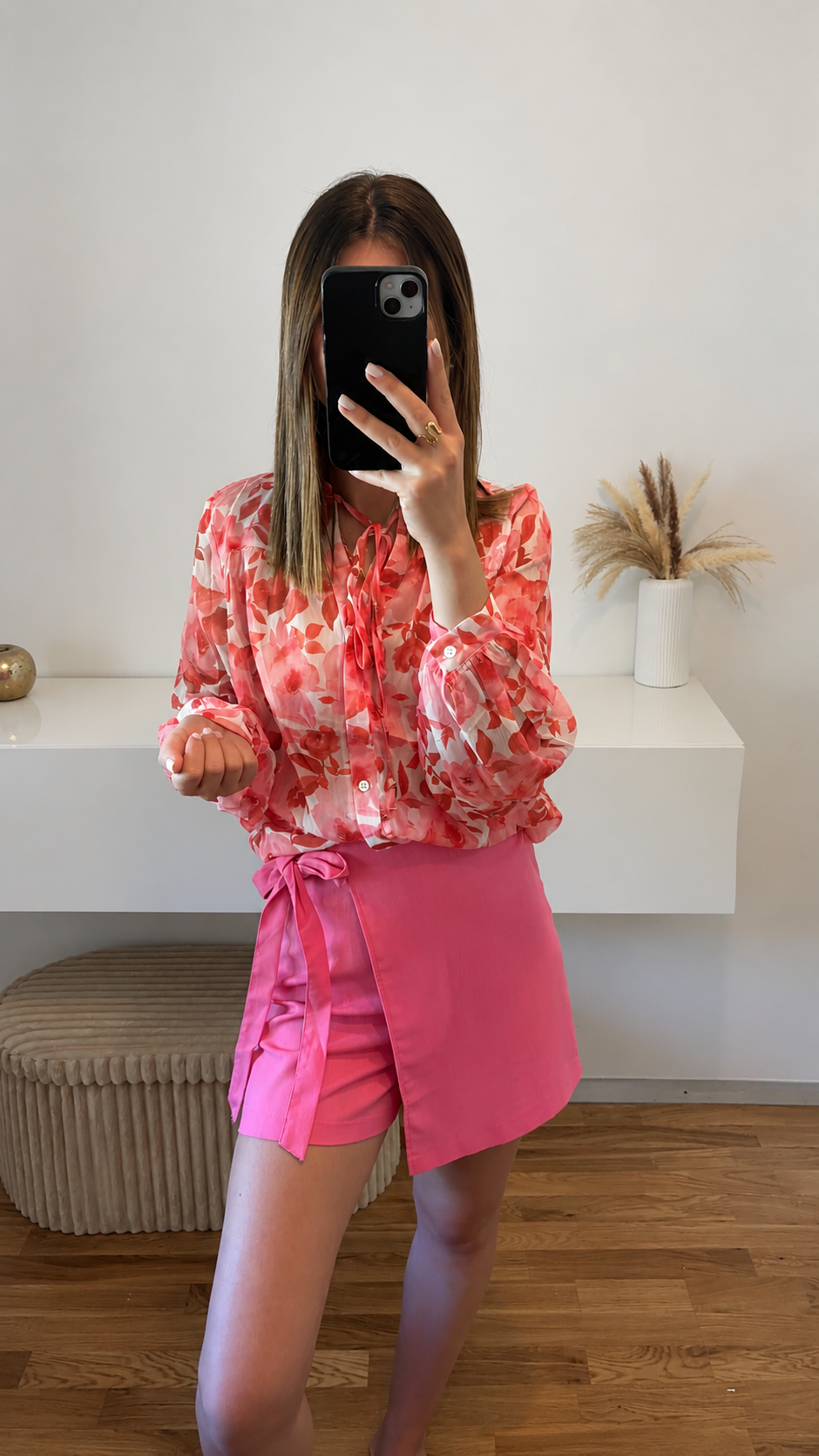 Jupe short rose Jade